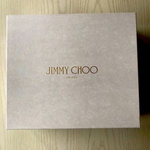 Jimmy Choo Lancer Platinum Ice Dusty Glitter